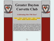 Tablet Screenshot of daytoncorvette.com